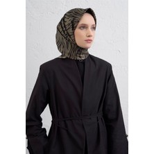 Armine Klasik Desenli Saf Ipek Twill Eşarp 9435D 40