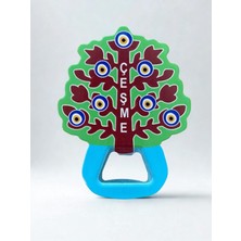 Çeşme Temalı Buzdolabı Süsü Magnet Şişe Açacağı 8cm x 10CM