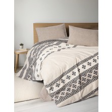 Cotton Box Flanel Tek Kişilik Nevresim Takımı Anita Karamel