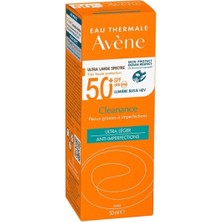 Asfstore Avène Cleanance Anti Blemishes Güneş Koruyucu SPF50+ 50 ml