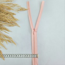 Gizli Elbise-Etek Fermuarı | Gizli Fermuar Uzunluk: 25 cm Açık Pembe