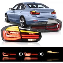 Bmw F30 2013- 3.seri Siyah Lci Ledli Arka Stop