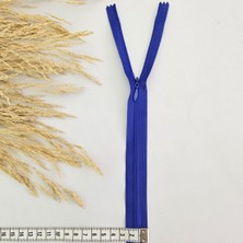 Gizli Elbise-Etek Fermuarı | Gizli Fermuar Uzunluk: 40 cm Saks Mavi