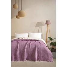Varol 5 Katlı %100 Pamuk Müslin Yatak Örtüsü – 230X240 cm