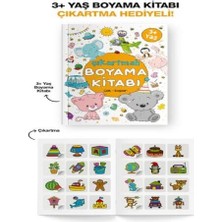 Çıkartmalı Boyama Kitabı  3 Yaş +