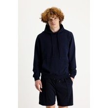 Kapüşonlu Pamuklu Sweatshirt