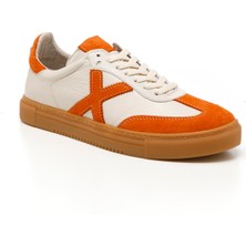 Kadın Sneaker ( Günlük) MAR-25Y-192-3030 John May Orange Süet-Bej Cilt-Orange Süet