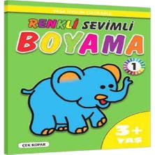 Renkli Sevimli Boyama -1 (3+Yaş)