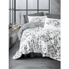 Cotton Box Dual Çift Kişilik Nevresim Takımı Florva Antrasit