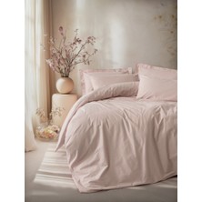 Cotton Box Plain Tek Kişilik Nevresim Takımı Plain Pudra