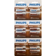 Philips Aa Alkalin Kalem Pil 12'li Kartela