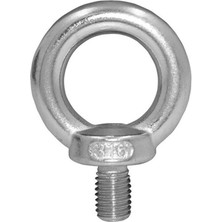 Paslanmaz Krom Erkek Aybolt – Vidalı Bağlantı Elemanı | Endüstriyel ve Marin Kullanıma Uygun (12 Mm) 2'li Paket