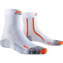 X-bionic X-socks Run Fast 4.0 Unisex Beyaz Koşu Çorabı