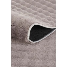 Bubble Puffy Post Peluş Kesme Halı Yolluk Kaymaz Taban Yıkanabilir Pofuduk Oturma Salon Çocuk Yatak Mutfak Koridor Odası