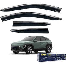 Kona Araca Özel Kromlu Cam Rüzgarlığı Niken 2023 2024 2025