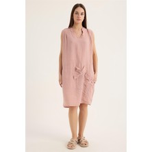 Kolsuz Tunisien Yaka Elbise