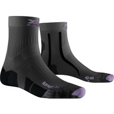 X-bionic X-socks Run Fast 40 Unisex Gri Koşu Çorabı