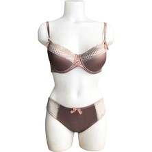 Tolzan Night Flight Fırfırlı Destekli Kurdale Süslemeli Sütyen Takımı 2153