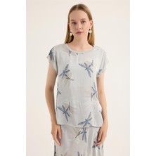 Yusufcuk Baskılı Bluz