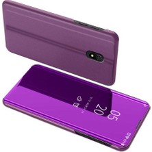 Xiaomi  Redmi 8A Uyumlu Aynalı Kapaklı Lüx Kılıf