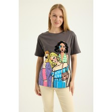 Kız Baskılı Tshirt