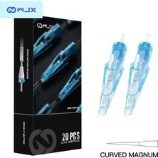 WJX 1007 RM-1 7RM Long Taper Kartuş Dövme İğnesi 20 Adet