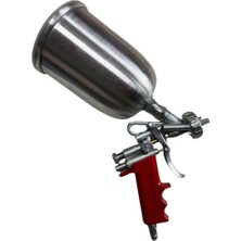 Üstten Depolu Standart Metal Boya Tabancası – 600 ML Hazne, 1.3 mm Meme, Profesyonel Havalı Uygulama