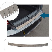 Seat Terraco Uyumlu 2018 ve Üzeri Krom Arka Tampon Üstü Koruma Paslanmaz Çelik