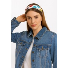 Tığ Örgülü Soft Saç Bandı