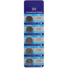 Powermaster PM-9536 CR2025 3 Volt Lityum Para Pil (5'lı Paket)