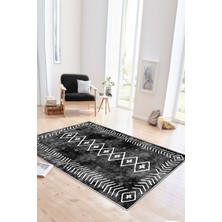 West Home Dijital Baskı Yıkanabilir Kaymaz Taban Salon Halısı Mutfak Halısı Yolluk ve Banyo Paspası