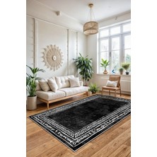 West Home Dijital Baskı Yıkanabilir Kaymaz Taban Salon Halısı Mutfak Halısı Yolluk