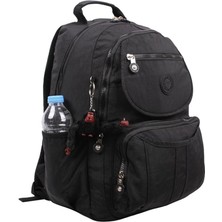 Cox 8860 Siyah Unisex Klınkır Maymunlu Günlük ve Okul Sırt Çantası
