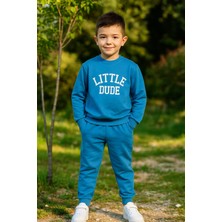 Little Baskı 2 Ip Erkek Çocuk Eşofman Takım