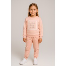 Mama Baskı 2 Ip Kız Çocuk Eşofman Takım