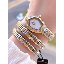 Daniel Klein Yeni Sezon Dolamalı Çelik Kordon 3 Atm 2 Yıl Garantili Kadın Kol Saati+Bileklik 10084.4