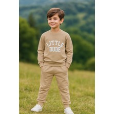 Little Baskı 2 Ip Erkek Çocuk Eşofman Takım