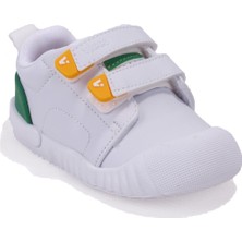 Vicco Forum 950E25K261 Beyaz Yeşil Ortopedik Erkek Bebe Spor Ayakkabı