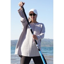 Pahta Müslin Siperli Bandana Şapka