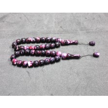 Efe Model Akrilik Monomer 2'li Maskot Şakşak Tesbih | Hediyelik Aksesuar | Mor