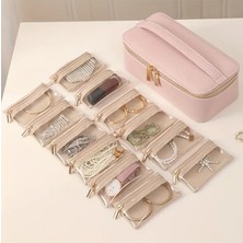 Altın Takı ve Mücevher Düzenleyici Seyahat-Günlük Kullanım Için 12 Adet Fernuarlı Organizer Kese