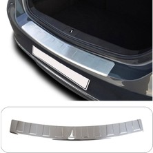 Opel Meriva B Uyumlu 2010-2017 Krom Arka Tampon Üstü Koruma Paslanmaz Çelik