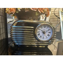 Masa Saati Vitale Metal Retro Radio Saat 7*21*14 cm AK.IV0340