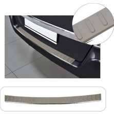 Opel Zafira B Uyumlu 2005-2014 Krom Arka Tampon Üstü Koruma Paslanmaz Çelik