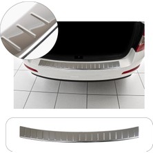 Skoda Octavia Iv Sd Uyumlu 2020 ve Üzeri Krom Arka Tampon Üstü Koruma Paslanmaz Çelik