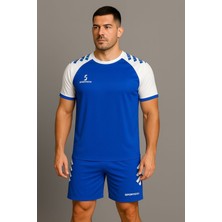 Sportech Mavi-Beyaz Forma Takımı (Isim ve Numara Yazılır) K0177 M