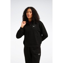 Reebok Q3 Ide Ft Mıdlayer Siyah Kadın Sweatshirt