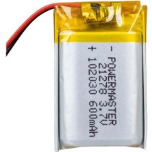 Powermaster 102030 3.7 Volt 600 Mah Lityum Polimer Pil
