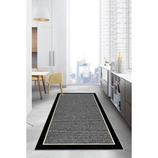 West Home Dijital Baskı Yıkanabilir Kaymaz Taban Salon Halısı Mutfak Halısı Yolluk