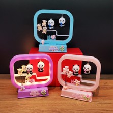 Büro Ev Ofis Hediyesi Için Müzikli Panda Dekor Işık